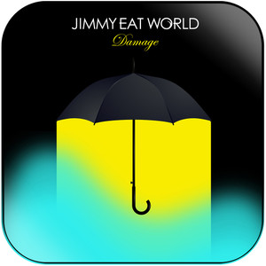 Jimmy Eat World Damage Album Cover Sticker Jimmy Eat World Damage Album Cover Sticker
