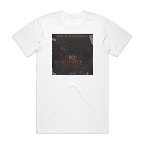 Perturbator The 80S Slasher Ep Album Cover T-Shirt White Perturbator The 80S Slasher Ep Album Cover T-Shirt White