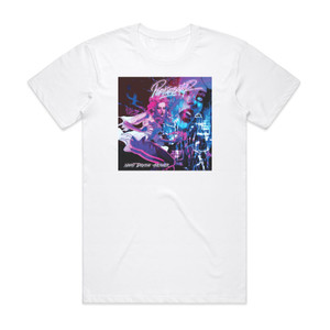 Perturbator Night Driving Avenger Album Cover T-Shirt White Perturbator Night Driving Avenger Album Cover T-Shirt White