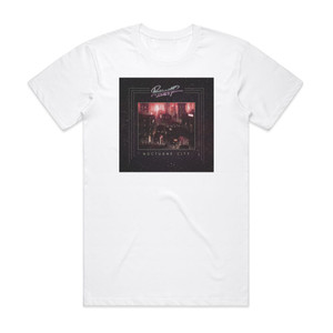 Perturbator Nocturne City Album Cover T-Shirt White Perturbator Nocturne City Album Cover T-Shirt White