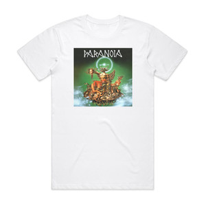 Paranoia  Album Cover T-Shirt White Paranoia  Album Cover T-Shirt White