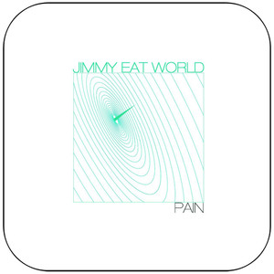 Jimmy Eat World Pain Album Cover Sticker