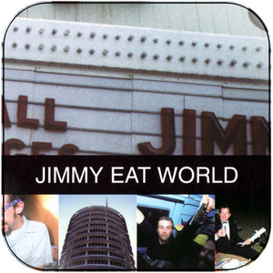 Jimmy Eat World Singles Album Cover Sticker