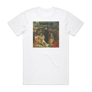 Pilgrim Misery Wizard 1 Album Cover T-Shirt White Pilgrim Misery Wizard 1 Album Cover T-Shirt White