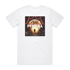 Pitbull Global Warming Album Cover T-Shirt White Pitbull Global Warming Album Cover T-Shirt White