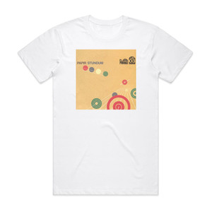 Papir Stundum 1 Album Cover T-Shirt White Papir Stundum 1 Album Cover T-Shirt White