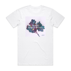 Paper Aeroplanes Joy Album Cover T-Shirt White