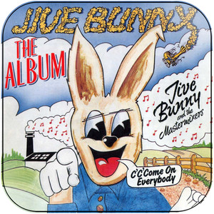 Jive Bunny and The Mastermixers Jive Bunny The Album Album Cover Sticker Jive Bunny and The Mastermixers Jive Bunny The Album Album Cover Sticker