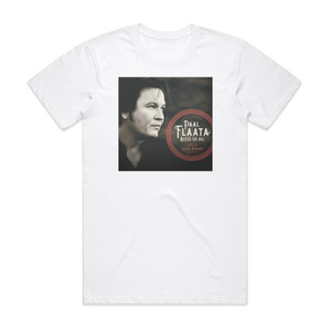 Paal Flaata Bless Us All Songs Of Mickey Newbury Album Cover T-Shirt White Paal Flaata Bless Us All Songs Of Mickey Newbury Album Cover T-Shirt White