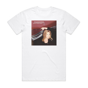 Pandora Wont Look Back Album Cover T-Shirt White Pandora Wont Look Back Album Cover T-Shirt White