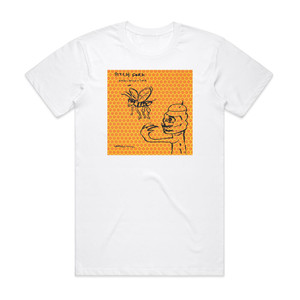 Pitchfork Eucalyptus Saturn Outhouse Album Cover T-Shirt White Pitchfork Eucalyptus Saturn Outhouse Album Cover T-Shirt White