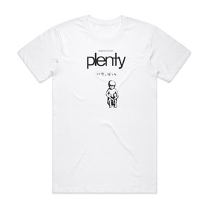 plenty Empty 1 Album Cover T-Shirt White plenty Empty 1 Album Cover T-Shirt White