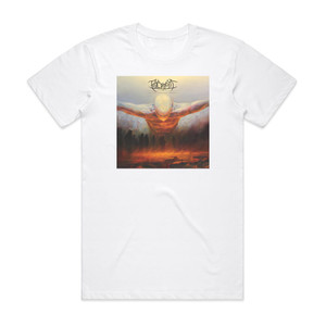 Psycroptic As The Kingdom Drowns Album Cover T-Shirt White Psycroptic As The Kingdom Drowns Album Cover T-Shirt White