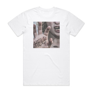 Papa Roach Help Album Cover T-Shirt White Papa Roach Help Album Cover T-Shirt White