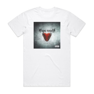 Papa Roach To Be Loved The Best Of Papa Roach Album Cover T-Shirt White Papa Roach To Be Loved The Best Of Papa Roach Album Cover T-Shirt White