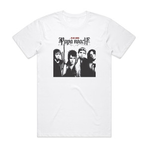 Papa Roach To Be Loved The Best Of Papa Roach 1 Album Cover T-Shirt White Papa Roach To Be Loved The Best Of Papa Roach 1 Album Cover T-Shirt White