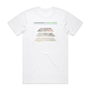 Pharoah Sanders Promises Album Cover T-Shirt White Pharoah Sanders Promises Album Cover T-Shirt White