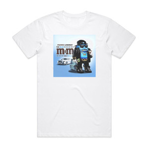 Peewee Longway The Blue Mm Vol 2 King Size Album Cover T-Shirt White Peewee Longway The Blue Mm Vol 2 King Size Album Cover T-Shirt White