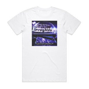 ProgAid All Around The World Album Cover T-Shirt White ProgAid All Around The World Album Cover T-Shirt White
