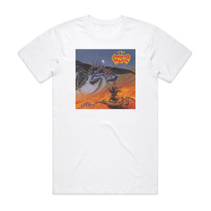 Praying Mantis Legacy Album Cover T-Shirt White Praying Mantis Legacy Album Cover T-Shirt White