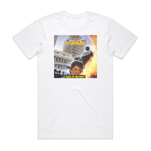Pariah Blaze Of Obscurity Album Cover T-Shirt White Pariah Blaze Of Obscurity Album Cover T-Shirt White