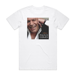 Paulo Gonzo Perfil Album Cover T-Shirt White