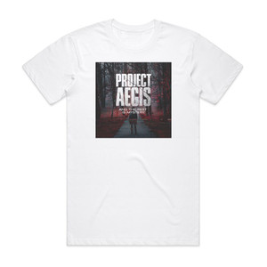 Project Aegis And The Rest Is Mystery Album Cover T-Shirt White Project Aegis And The Rest Is Mystery Album Cover T-Shirt White