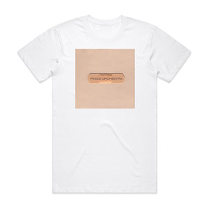 Peace Orchestra Peace Orchestra Album Cover T-Shirt White Peace Orchestra Peace Orchestra Album Cover T-Shirt White