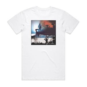 Patrick Bruel Rien Ne Sefface Album Cover T-Shirt White Patrick Bruel Rien Ne Sefface Album Cover T-Shirt White