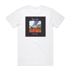 Paula Cole This Fire 1 Album Cover T-Shirt White Paula Cole This Fire 1 Album Cover T-Shirt White
