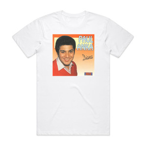 Paul Anka Remember Diana Album Cover T-Shirt White Paul Anka Remember Diana Album Cover T-Shirt White