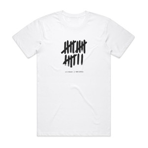 planetboom New Levels Album Cover T-Shirt White planetboom New Levels Album Cover T-Shirt White