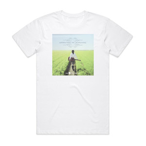 Princess Velasco Addicted To Acoustic Album Cover T-Shirt White Princess Velasco Addicted To Acoustic Album Cover T-Shirt White