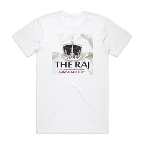 Panjabi MC The Raj Album Cover T-Shirt White