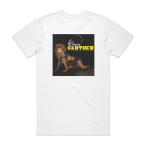Panther Panther Album Cover T-Shirt White Panther Panther Album Cover T-Shirt White