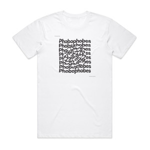 Phobophobes Miniature World Album Cover T-Shirt White Phobophobes Miniature World Album Cover T-Shirt White