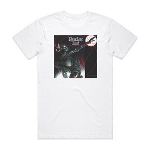 Paradise Lost Lost Paradise Album Cover T-Shirt White Paradise Lost Lost Paradise Album Cover T-Shirt White