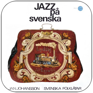 Jan Johansson Jazz P Svenska Album Cover Sticker Jan Johansson Jazz P Svenska Album Cover Sticker