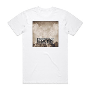 Product of Hate The Unholy Manipulator Album Cover T-Shirt White Product of Hate The Unholy Manipulator Album Cover T-Shirt White