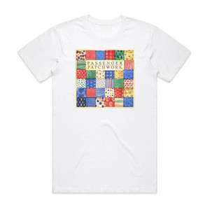 Passenger Patchwork Album Cover T-Shirt White Passenger Patchwork Album Cover T-Shirt White