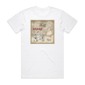 PEARS Green Star Album Cover T-Shirt White PEARS Green Star Album Cover T-Shirt White