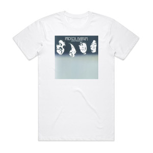 Procol Harum Broken Barricades Album Cover T-Shirt White Procol Harum Broken Barricades Album Cover T-Shirt White