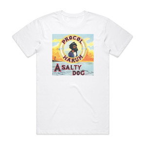 Procol Harum A Salty Dog 1 Album Cover T-Shirt White Procol Harum A Salty Dog 1 Album Cover T-Shirt White