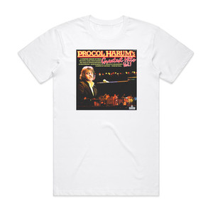Procol Harum Greatest Hits Vol 1 Album Cover T-Shirt White Procol Harum Greatest Hits Vol 1 Album Cover T-Shirt White
