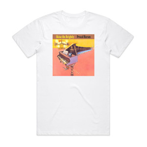 Procol Harum Shine On Brightly 1 Album Cover T-Shirt White Procol Harum Shine On Brightly 1 Album Cover T-Shirt White