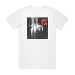 Poorstacy Children Of The Dark Album Cover T-Shirt White Poorstacy Children Of The Dark Album Cover T-Shirt White