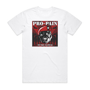 Pro-Pain The Final Revolution Album Cover T-Shirt White Pro-Pain The Final Revolution Album Cover T-Shirt White