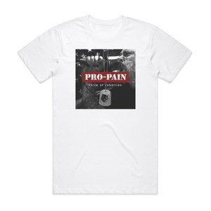 Pro-Pain Voice Of Rebellion Album Cover T-Shirt White Pro-Pain Voice Of Rebellion Album Cover T-Shirt White