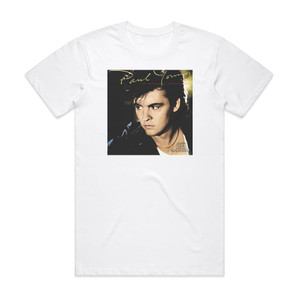 Paul Young The Secret Of Association Album Cover T-Shirt White