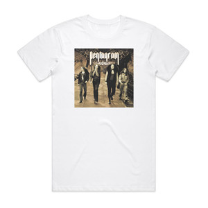 Pentagram First Daze Here Too Album Cover T-Shirt White